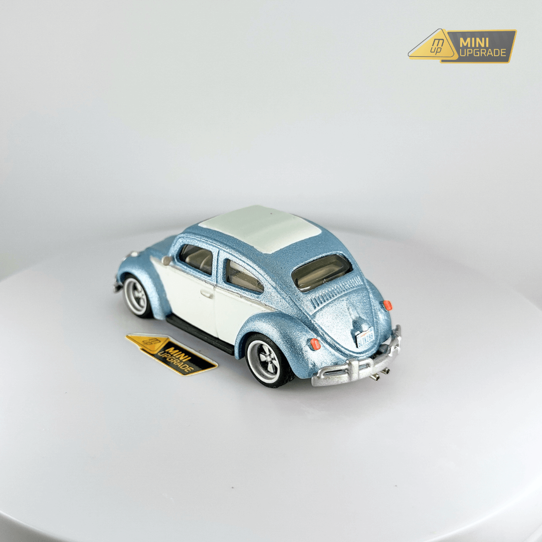 Fusca 62 azul traseira